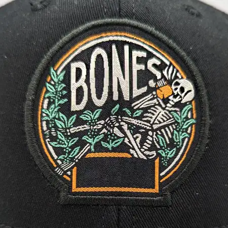 Photo of a detailed woven patch